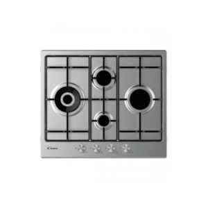 Piano Cottura Candy 60CM 4 Fuochi a Gas Doppia Corona, Inox