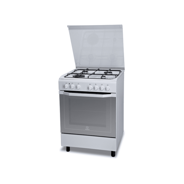 Cucina Indesit 60X60 4 Fuochi Forno Elettrico Multifunzione Bianco